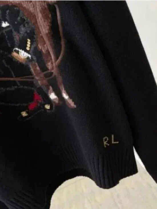 Polo Ralph Lauren Polo Bear Wool Sweater - Picture 7 of 8